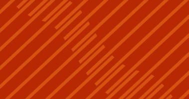 Red and yellow stripes on orange background animation video