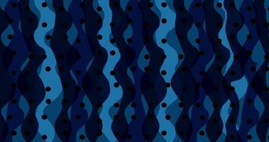 Abstract Background with Pattern Ornament. Dark Blue Backdrop Animation video