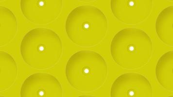 Yellow moving background with shape elements, yellow backdrop transition video