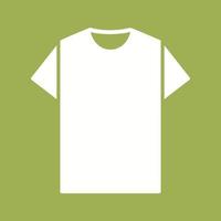 Plain T Shirt Unique Vector Icon