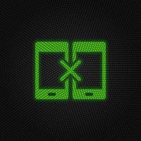 Phone, sync, remove new technology vector icon. New mobile technology traffic light style vector illustration on white background
