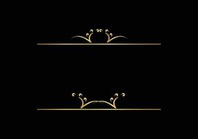 Initial Letter Luxury Logo template in vector art for Restaurant and other vector illustration