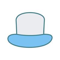 icono de vector de sombrero