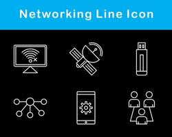 Networking Vector Icon Set