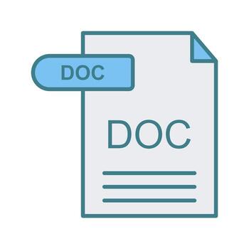 DOC Vector Icon