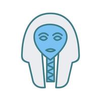 Egyptian Face Vector Icon