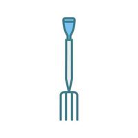 Gardening Fork Vector Icon