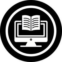 Digital Learning Vector Icon