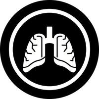 Lungs Vector Icon