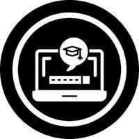 Digital Learning Vector Icon