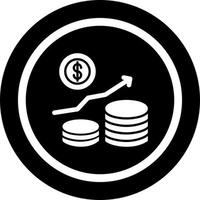 Money Growth Vector Icon