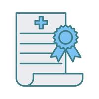 death Certificate Vector Icon