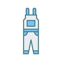 Jumpsuit Vector Icon