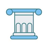 Roman Law Vector Icon