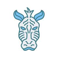 Zebra Vector Icon