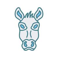 Donkey Vector Icon