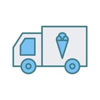 Icecream Van Vector Icon