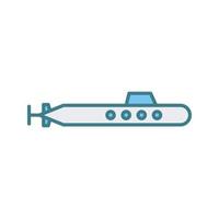 Submarine Vector Icon