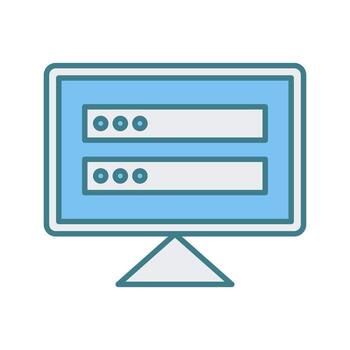 Corrupted Data Vector Icon