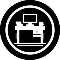 Desk Vector Icon