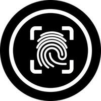 Finger Print Vector Icon