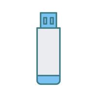 icono de vector de unidad usb