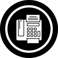 fax Machine Vector Icon