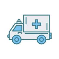 Ambulance Vector Icon