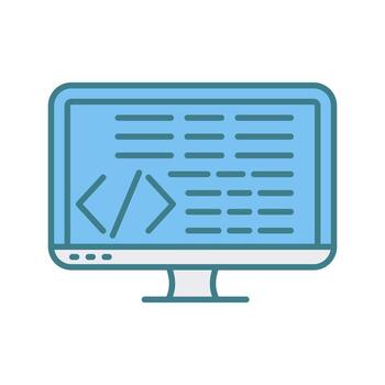 Coding Vector Icon