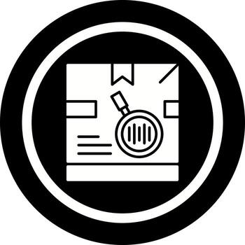 Tracking Code Vector Icon