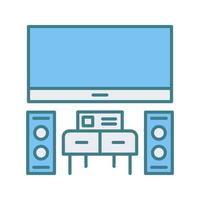 Home Theater Vector Icon