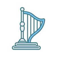 Harp Vector Icon