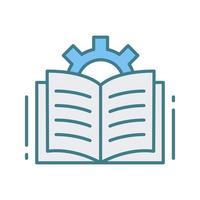 Open Book Vector Icon