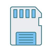 Memory Card Vector Icon