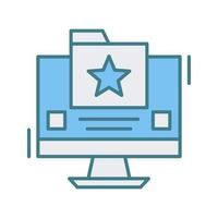 Favourite Folder Vector Icon