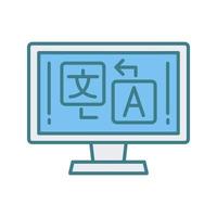 Language Vector Icon