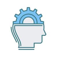 Machine Learning Vector Icon