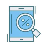 Magnifying Glass Vector Icon