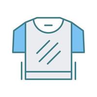 icono de vector de camiseta