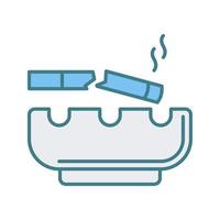 Broken Cigarette Vector Icon