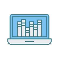 Online Library Vector Icon