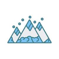 Mountain Vector Icon