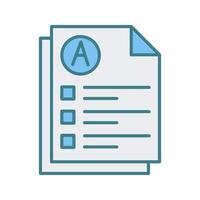 Exam Vector Icon