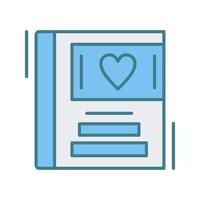 Wedding Album Vector Icon