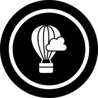 Hot Air Baloon Vector Icon