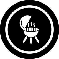 icono de vector de barbacoa