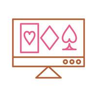 Online Gambling Vector Icon