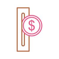 Slot for Coins Vector Icon