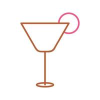 Cocktail Drink Vector Icon