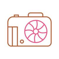 Unique Camera Vector Icon